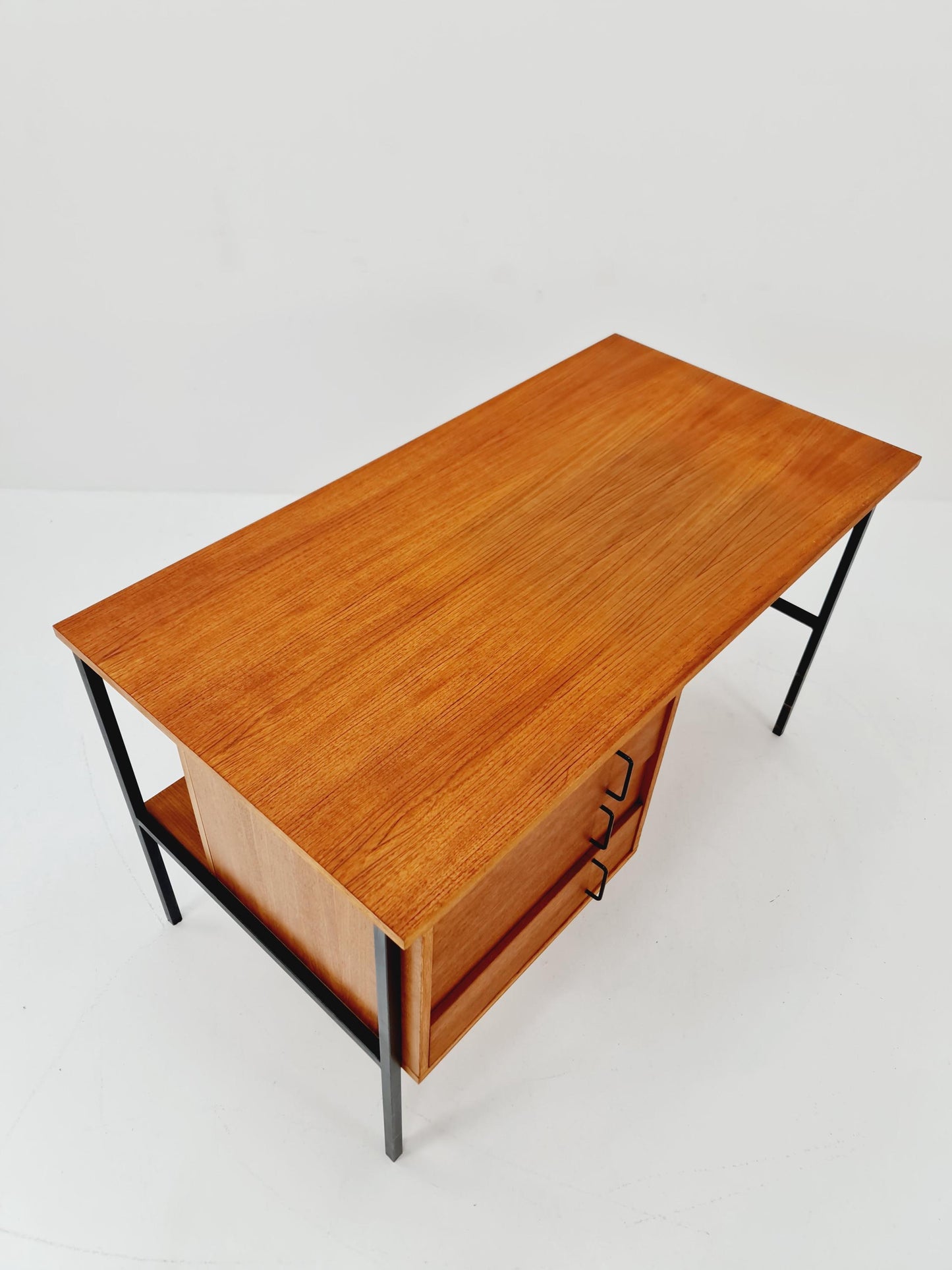 Mid century vintage desk German desk by Günther Renkel for Rego Möbel , 1950s