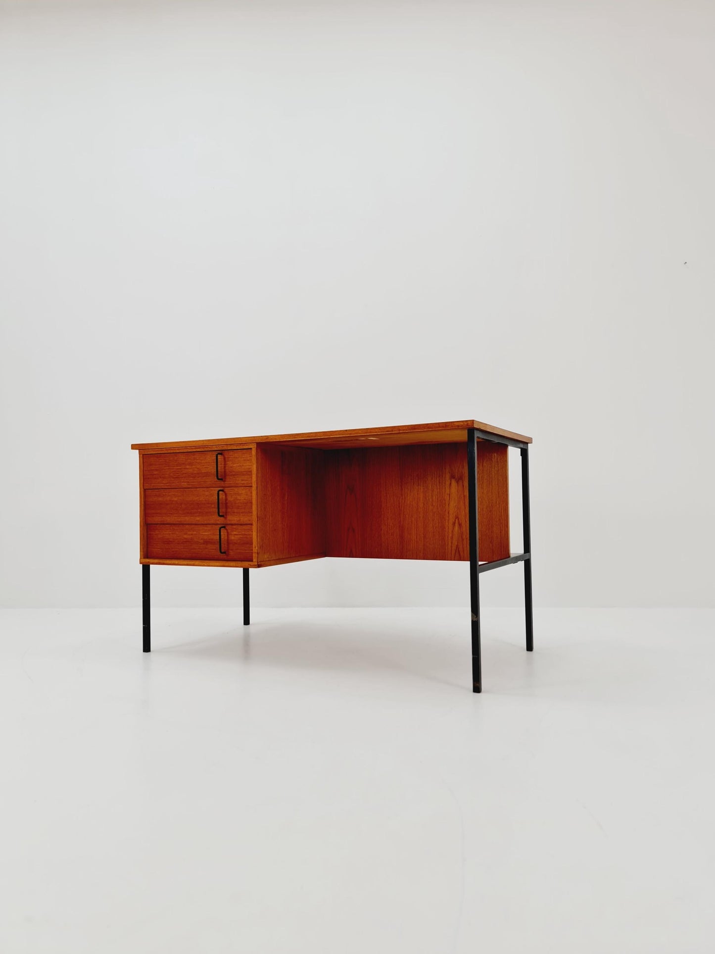 Mid century vintage desk German desk by Günther Renkel for Rego Möbel , 1950s
