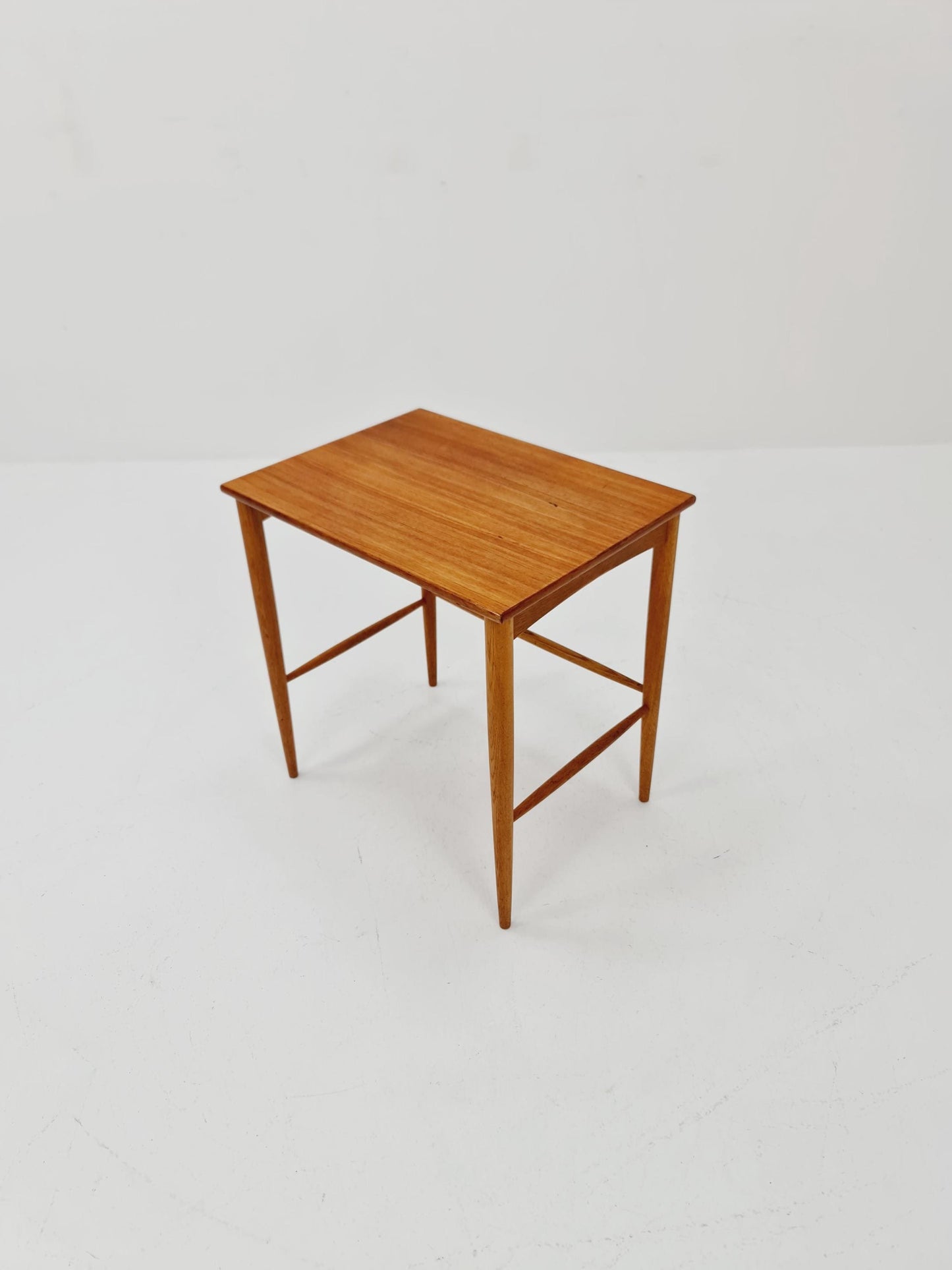 Swedish nightstand / side table teak by Folke Olsson for Bodafors, 1960s