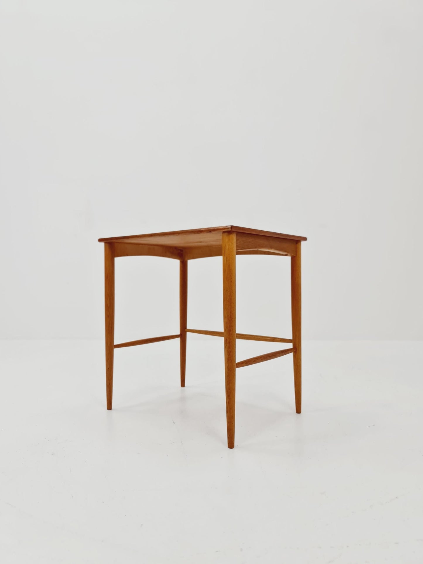 Swedish nightstand / side table teak by Folke Olsson for Bodafors, 1960s