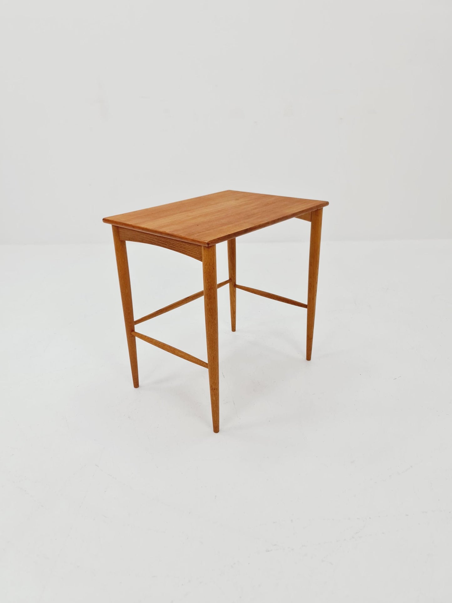 Swedish nightstand / side table teak by Folke Olsson for Bodafors, 1960s