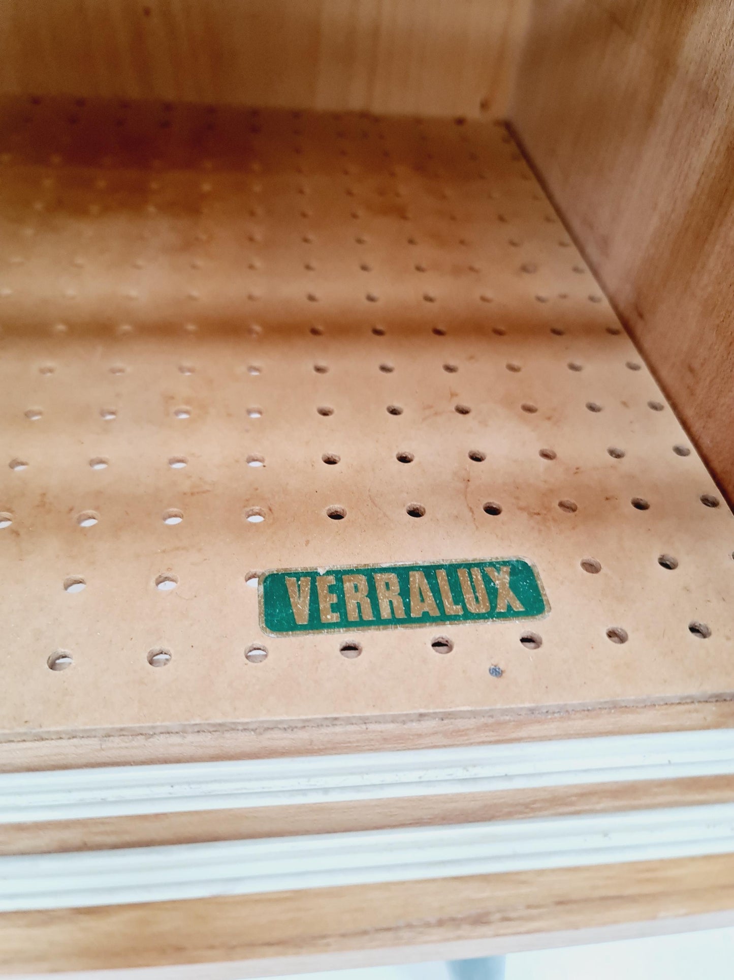 Mid century German hallway Ash shoes cabinet By Verlaux 1960s