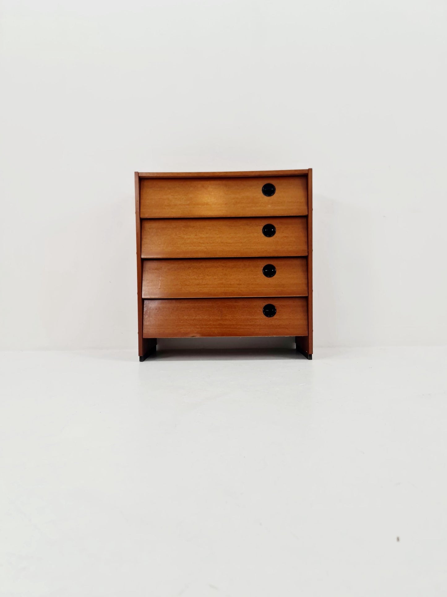 Mid century German hallway cabinet, shoes drawer / 4 drawers cabinet, 1960s