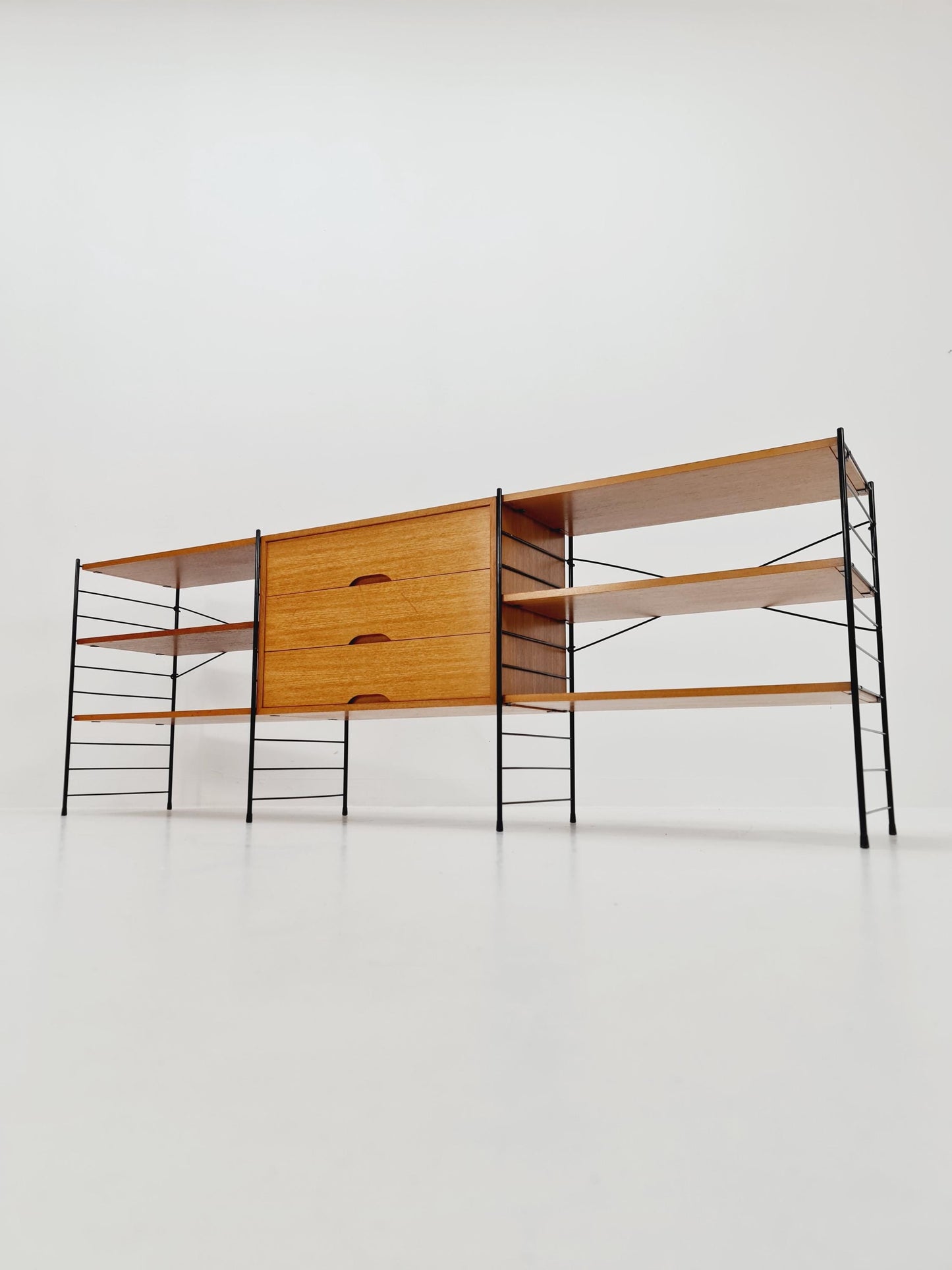 Rare Mid Century Modern German Teak Sideboard by WHB Möbel, 1970s