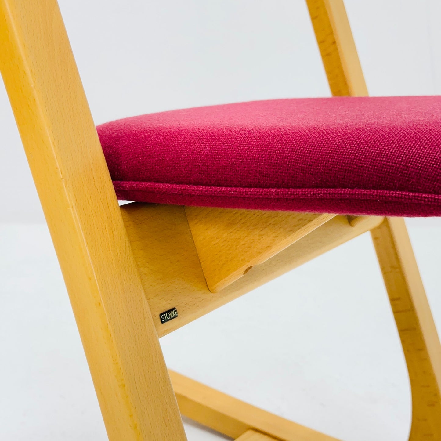 1970s Vintage Original Peter Opsvik for Stokke Teak Pendulum Balance Chair, 1980s ,Norway