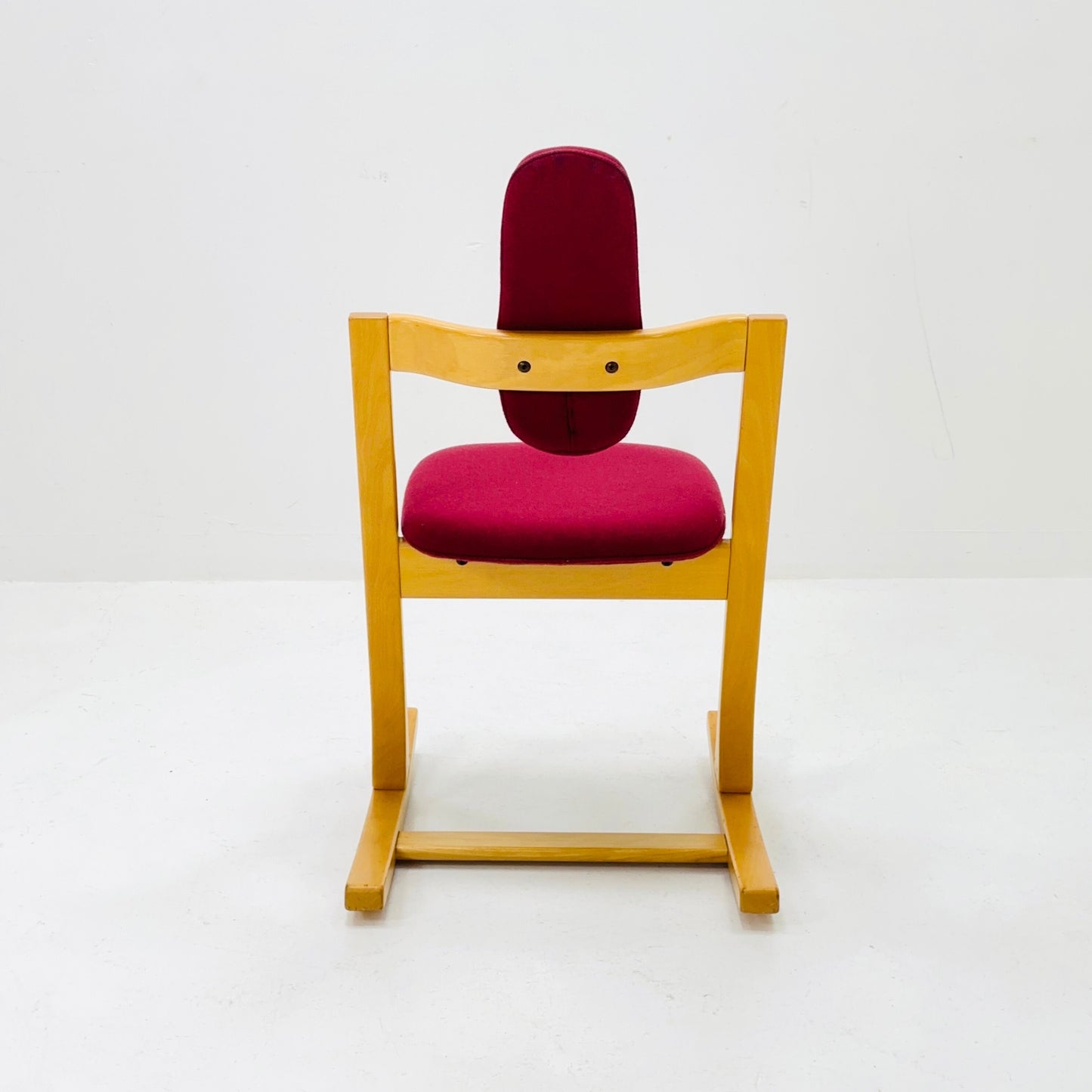 1970s Vintage Original Peter Opsvik for Stokke Teak Pendulum Balance Chair, 1980s ,Norway