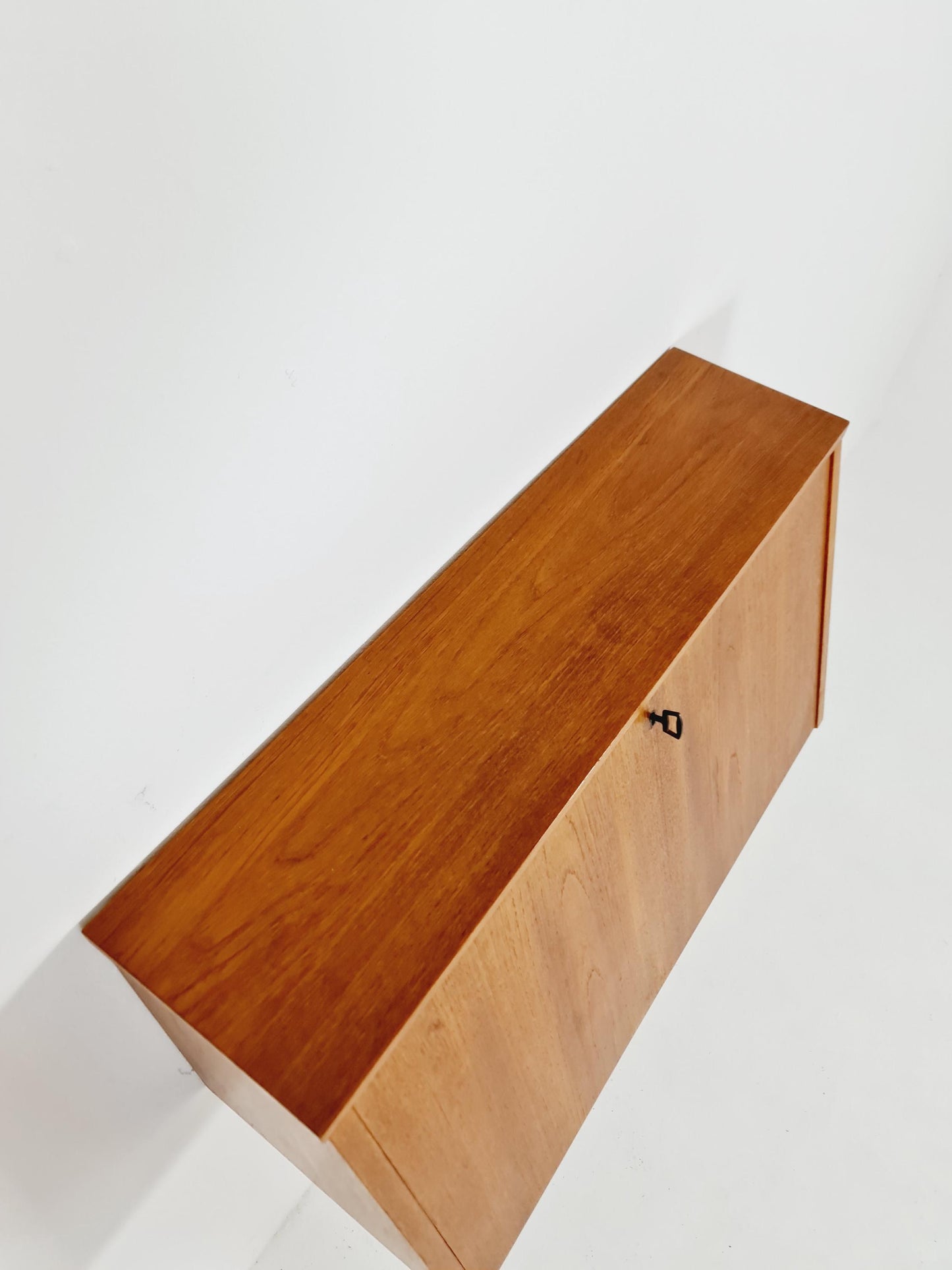 Vintage Danish teak wall hanging Secretary, desk, 1960s