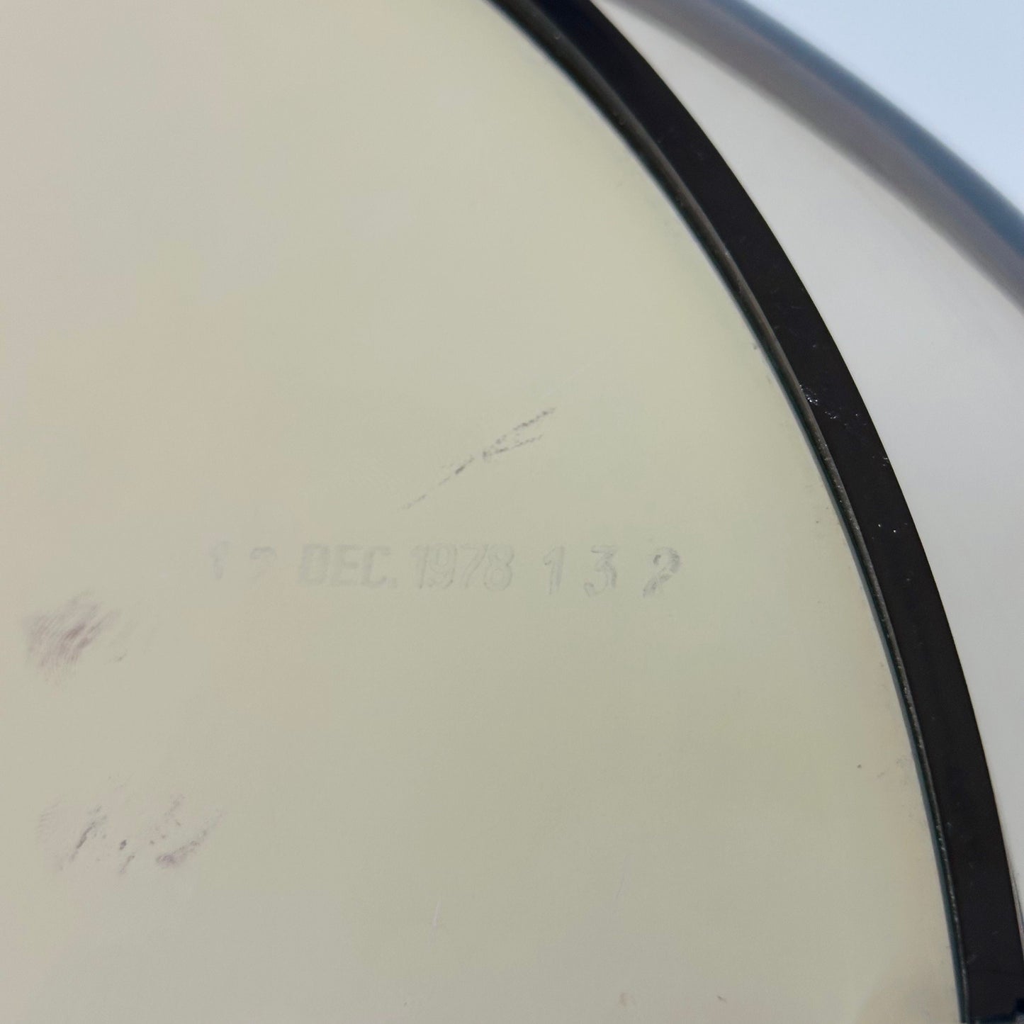 Space Age Vintage ALLIBERT Wall - Oval Mirror - France, 1970s.