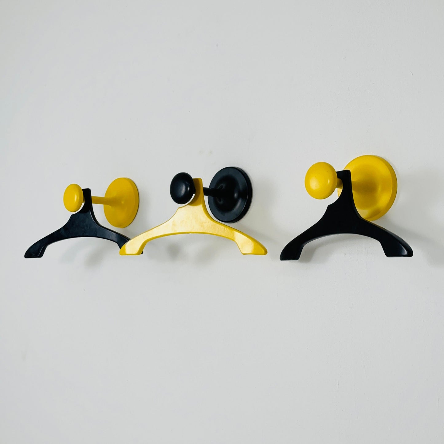 Space-Age Pop Art clothes hanger set by Schönbuch by Jürgen Lange from the 1970s