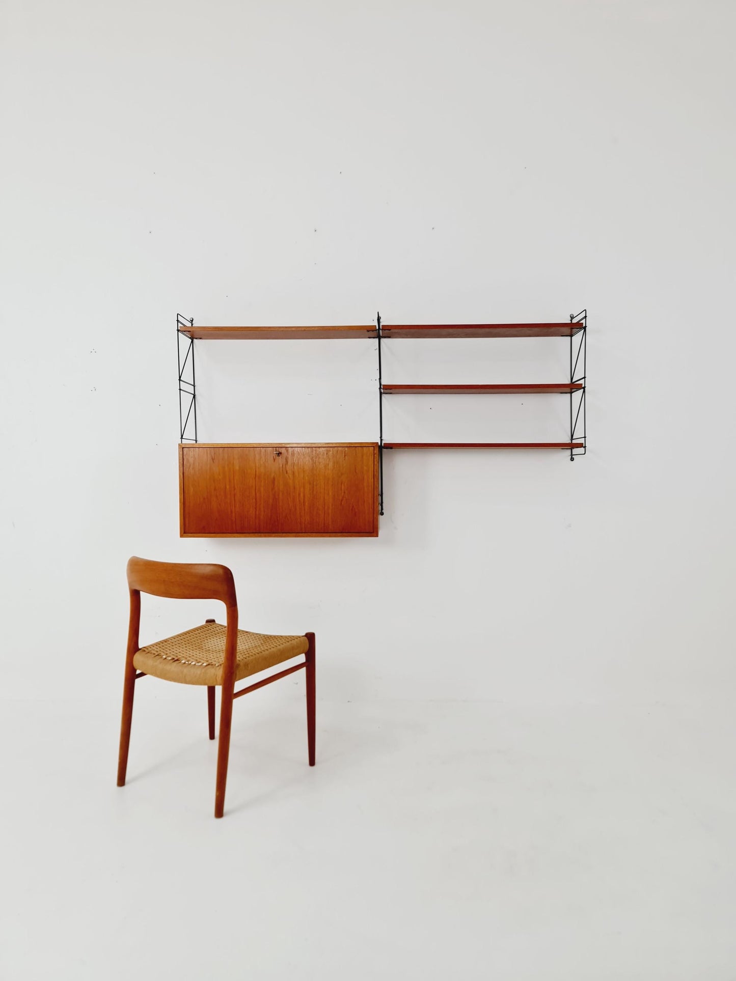 German shelf-system by ERBUS West Germany Teak , 1950s