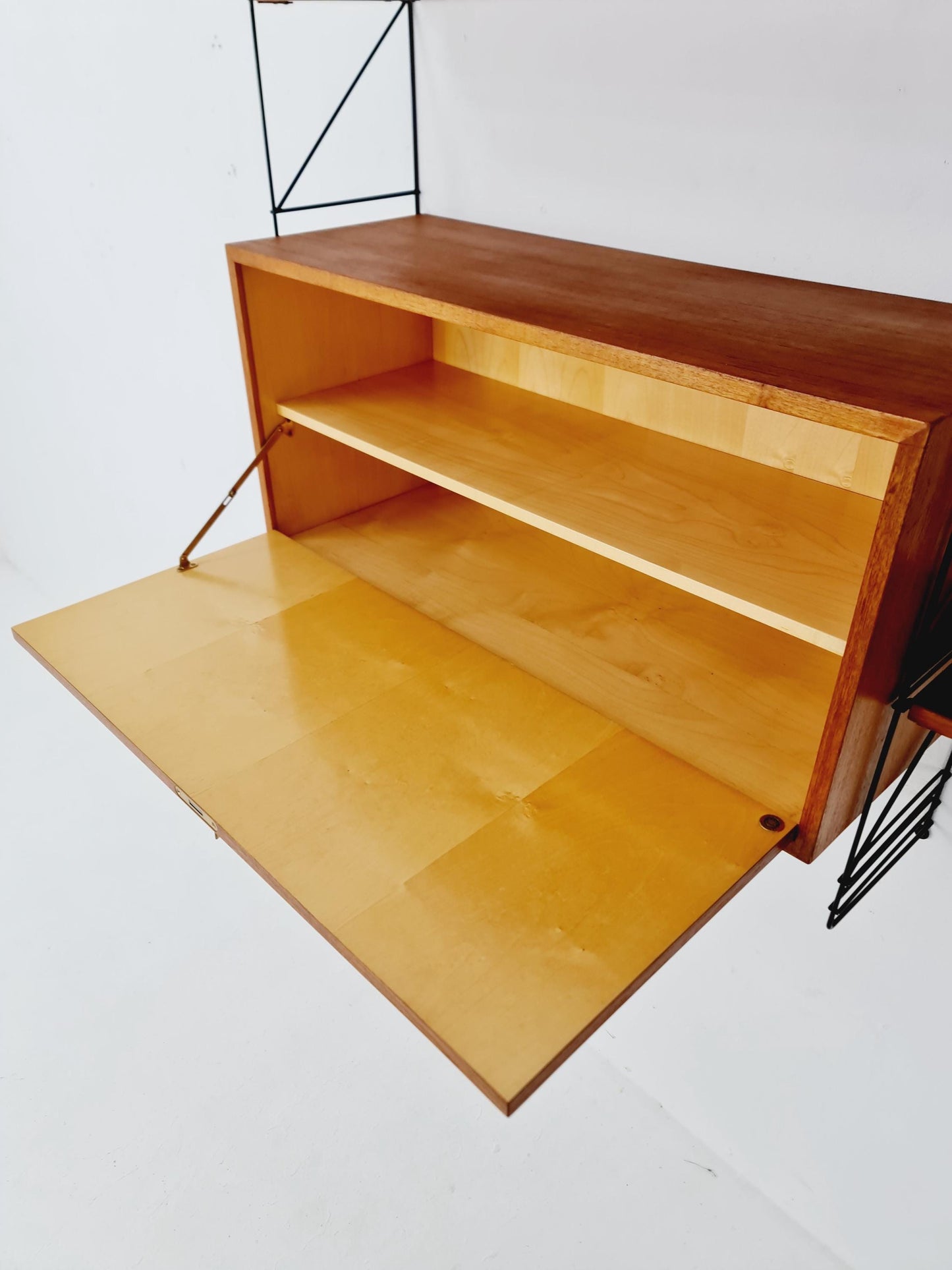 German shelf-system by ERBUS West Germany Teak , 1950s