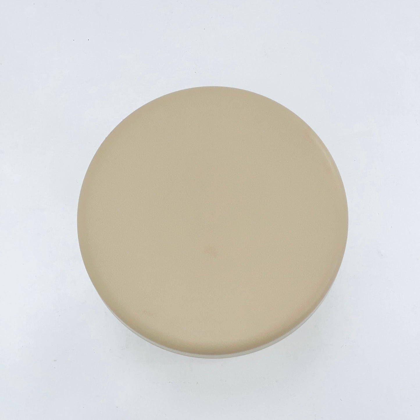 Space age beige stool by Isoklepa - space age stool - Tulip Stool - Vintage Plastic Stool - Germany, 1970s