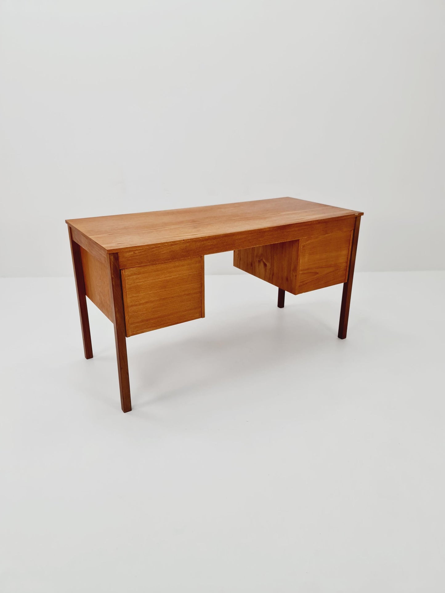 Midcentury Danish Teak Desk by Domino mobler, 1960s