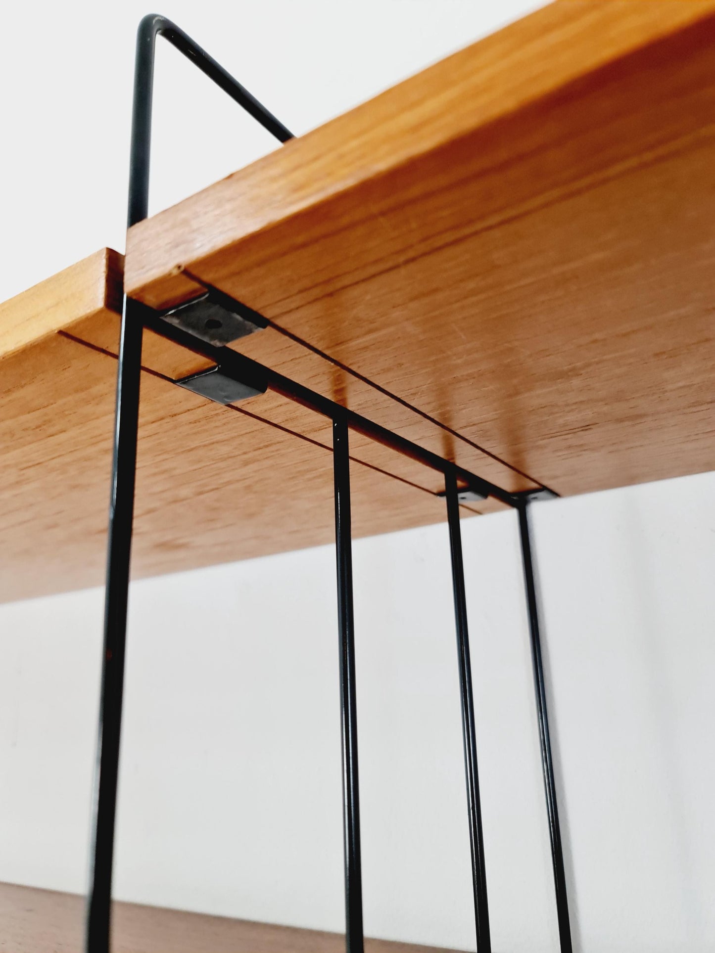 String shelf-system, bookcase cabinet teak by WHB Germany, 1950s