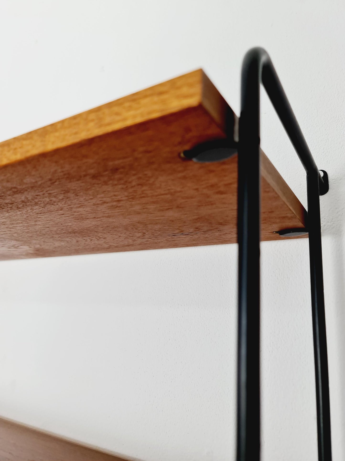 Vintage Omnia Hilker teak bookshelf, shelving system, Germany 1960s