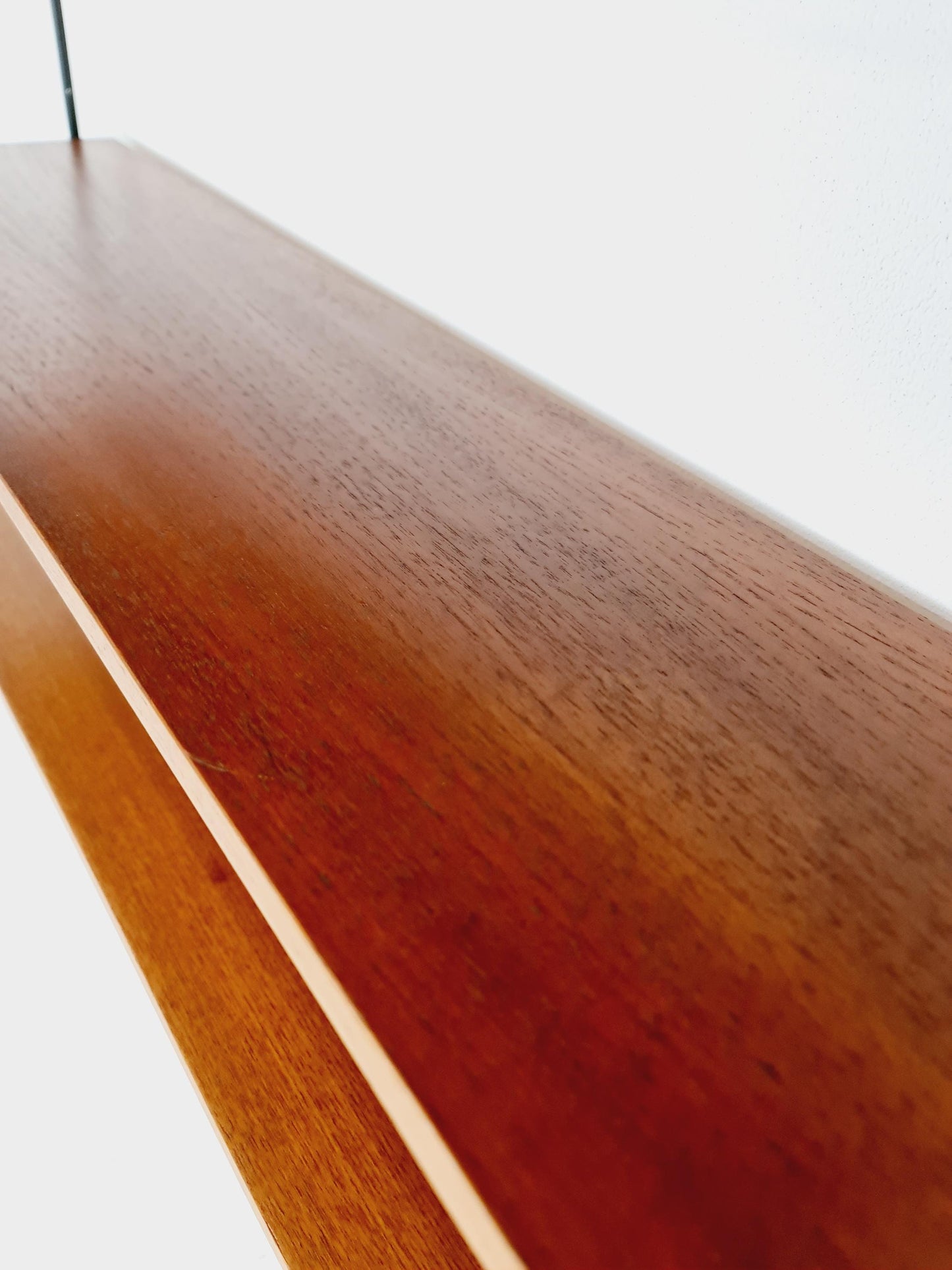 Vintage Omnia Hilker teak bookshelf, shelving system, Germany 1960s