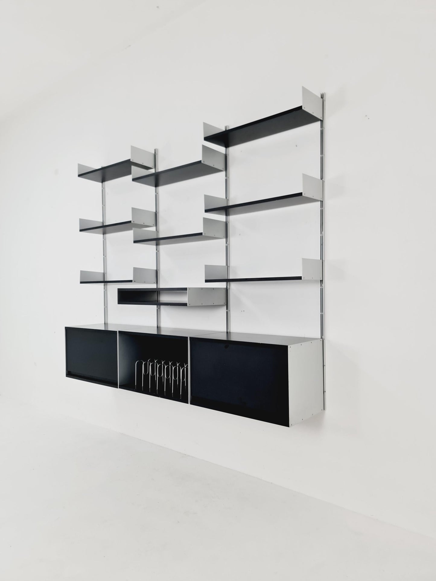 Rare Vintage shelving Unit "606", Dieter Rams for Vitsœ, 1950s