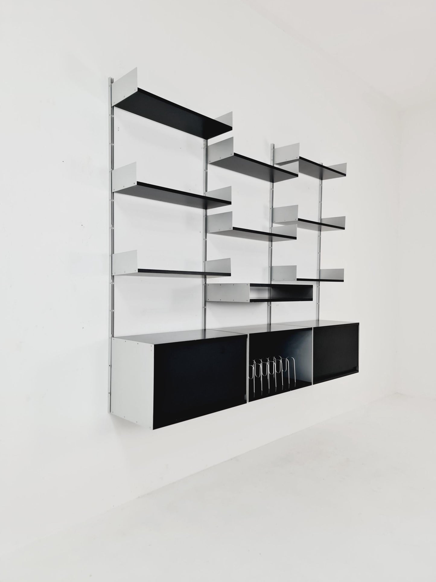 Rare Vintage shelving Unit "606", Dieter Rams for Vitsœ, 1950s