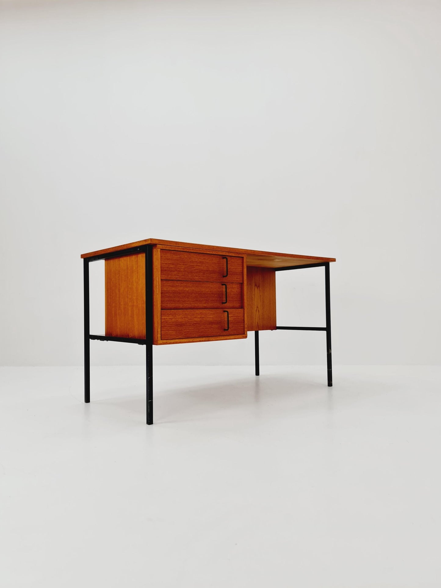 Mid century vintage desk German desk by Günther Renkel for Rego Möbel , 1950s