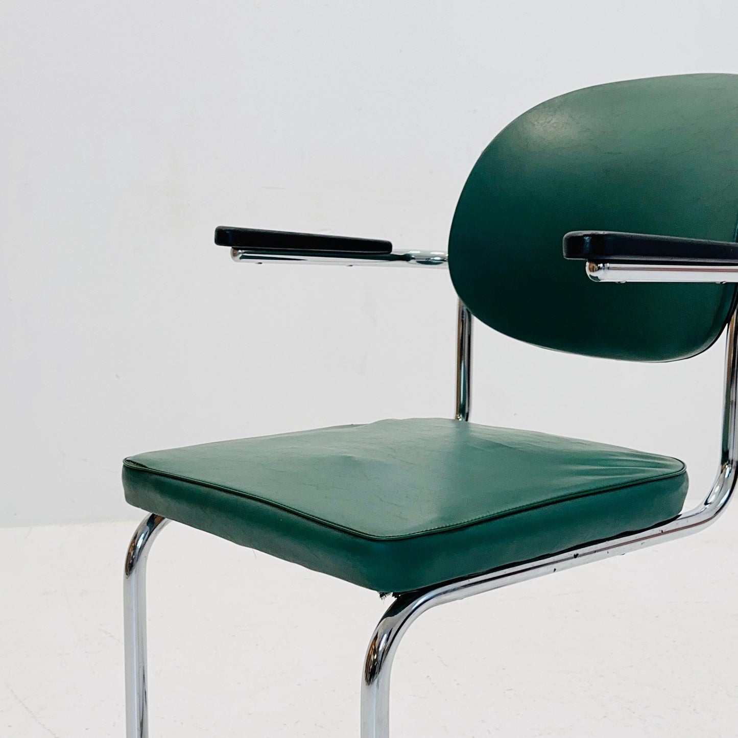 Mid century Bauhaus Factory RS 1351 Cantilever Armchair from Mauser Werke Waldeck, Germany, 1950s