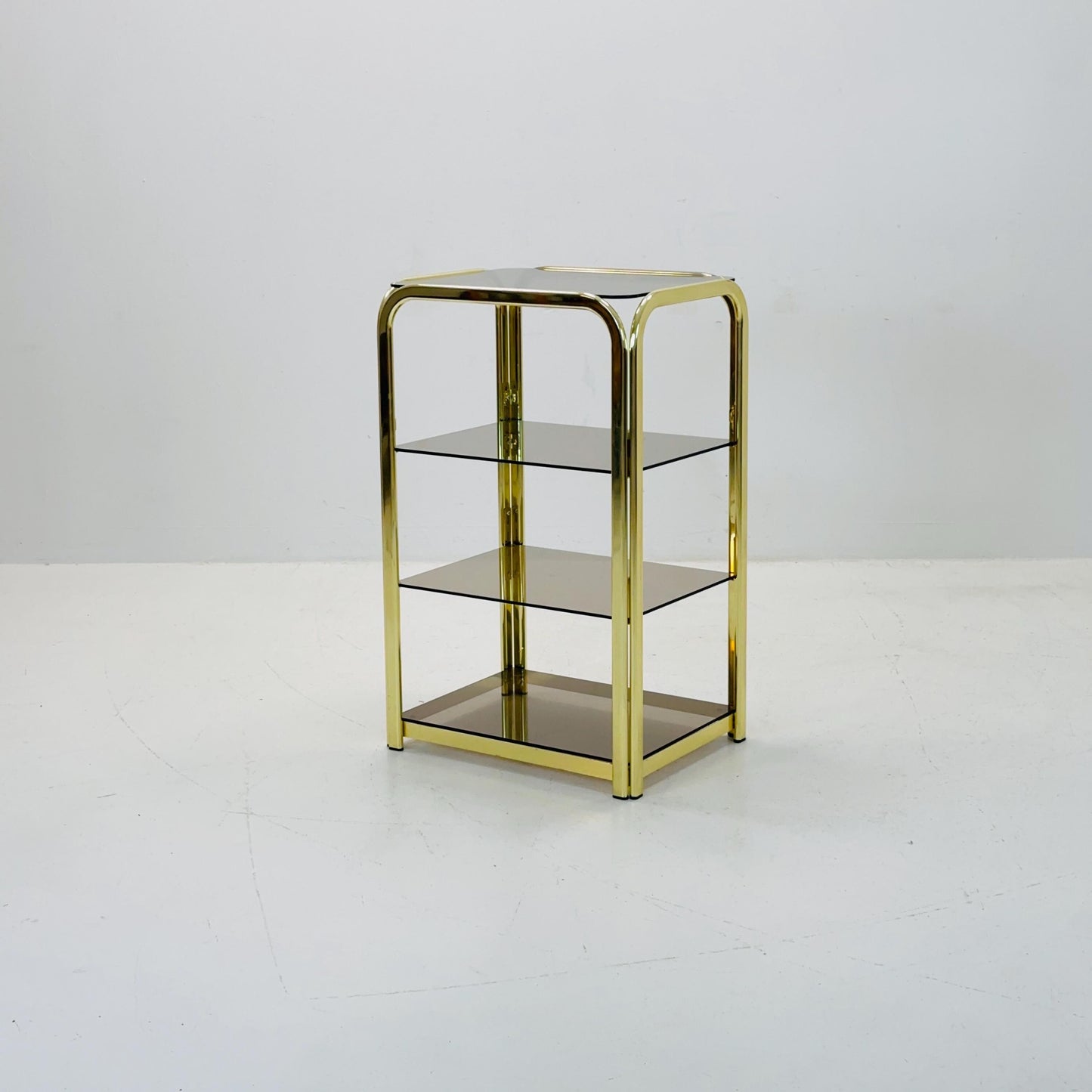 Mid century Italian Hollywood Regency side table 1980s