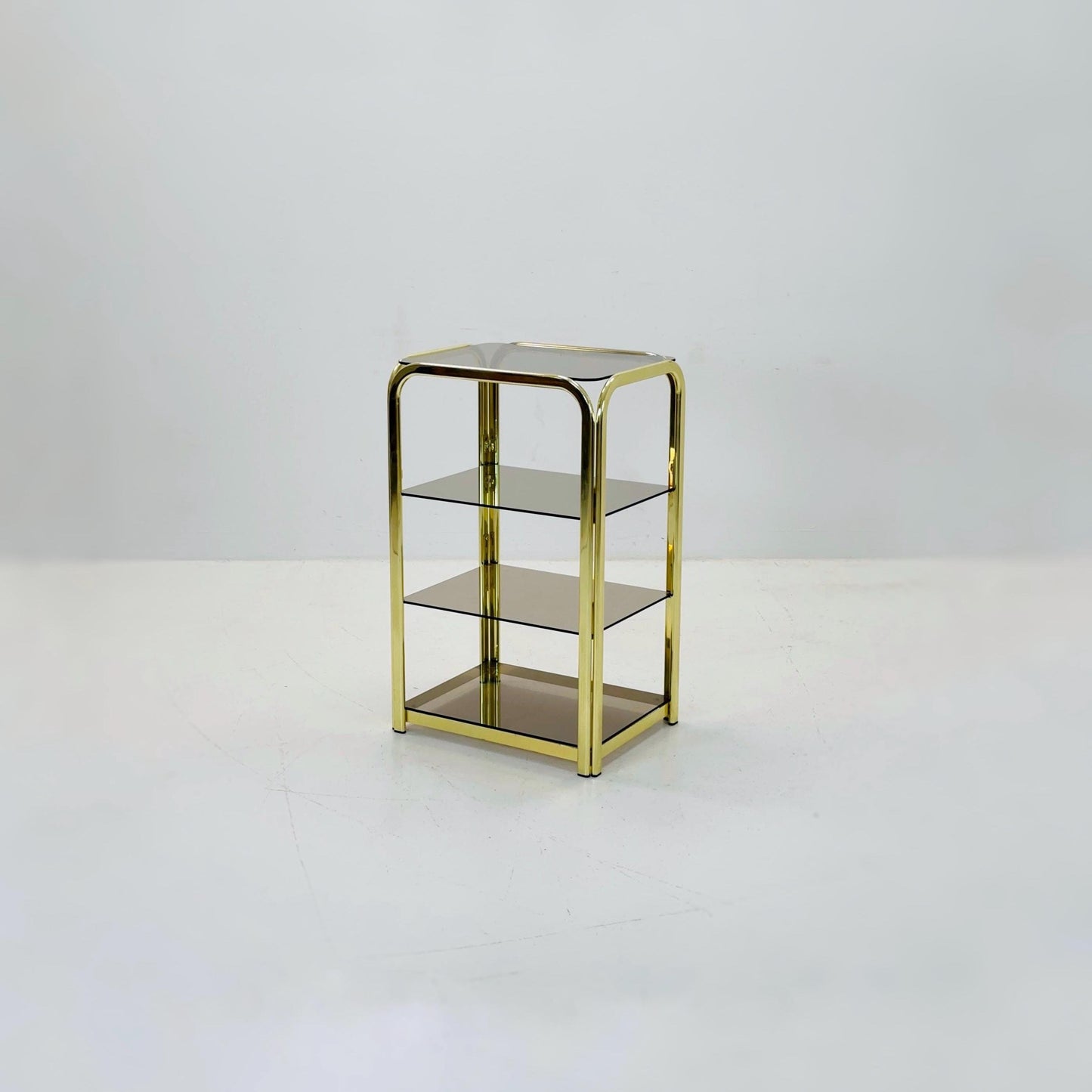 Mid century Italian Hollywood Regency side table 1980s