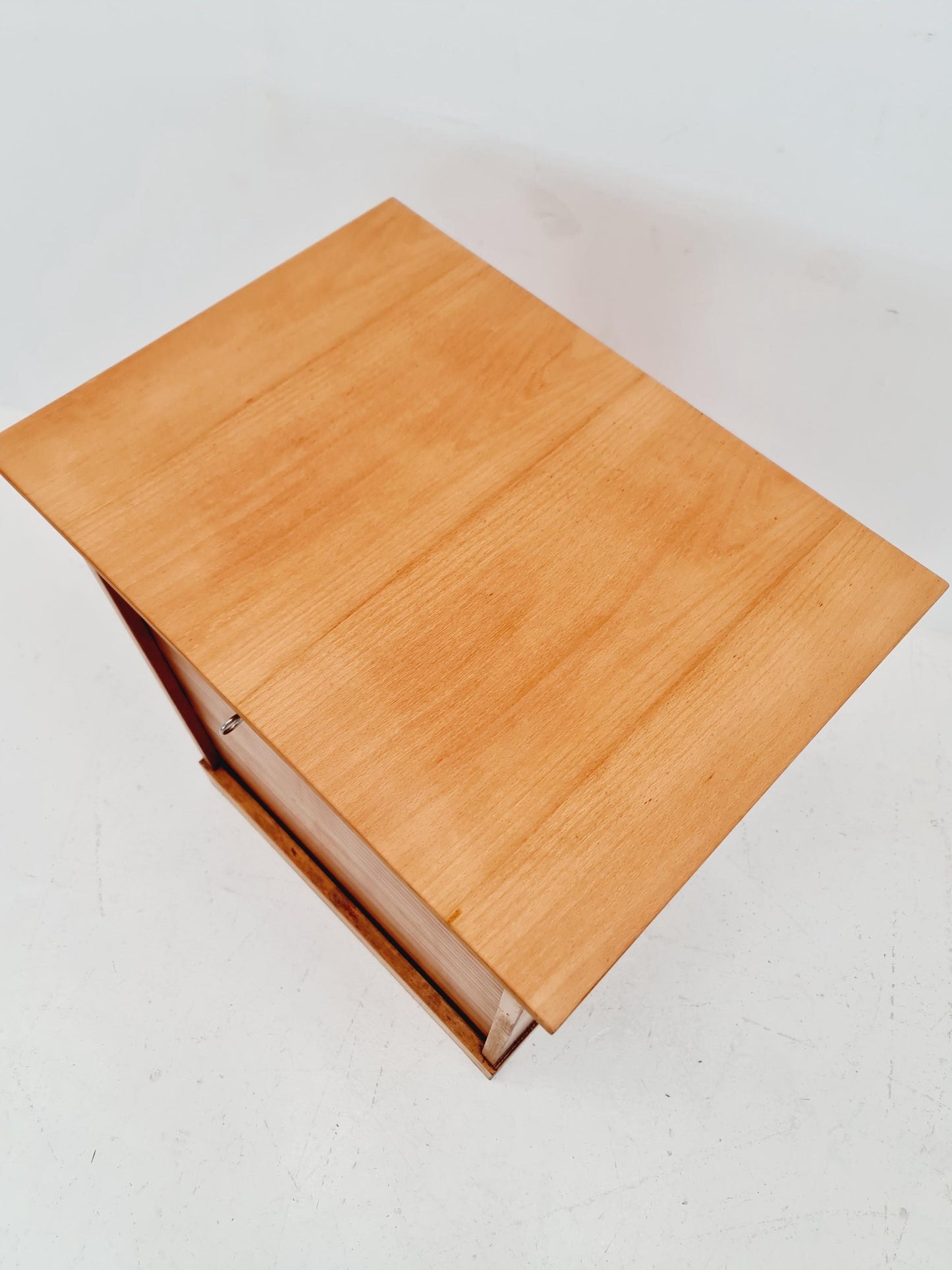 Bauhaus German roll document cabinet in Oak Wood by Koncord Möbel , 1930s