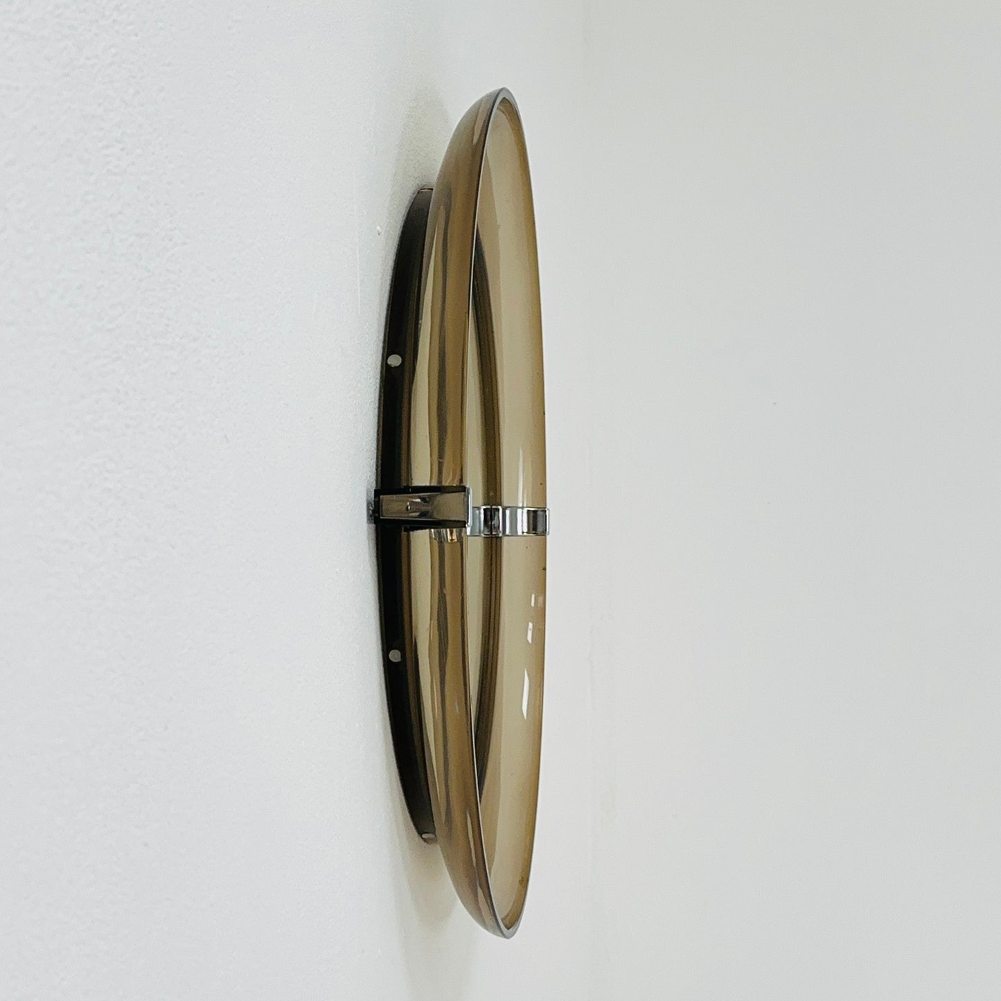 Space Age Vintage ALLIBERT Wall - Oval Mirror - France, 1970s.