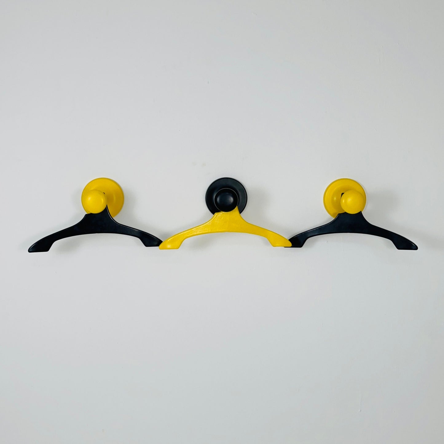 Space-Age Pop Art clothes hanger set by Schönbuch by Jürgen Lange from the 1970s