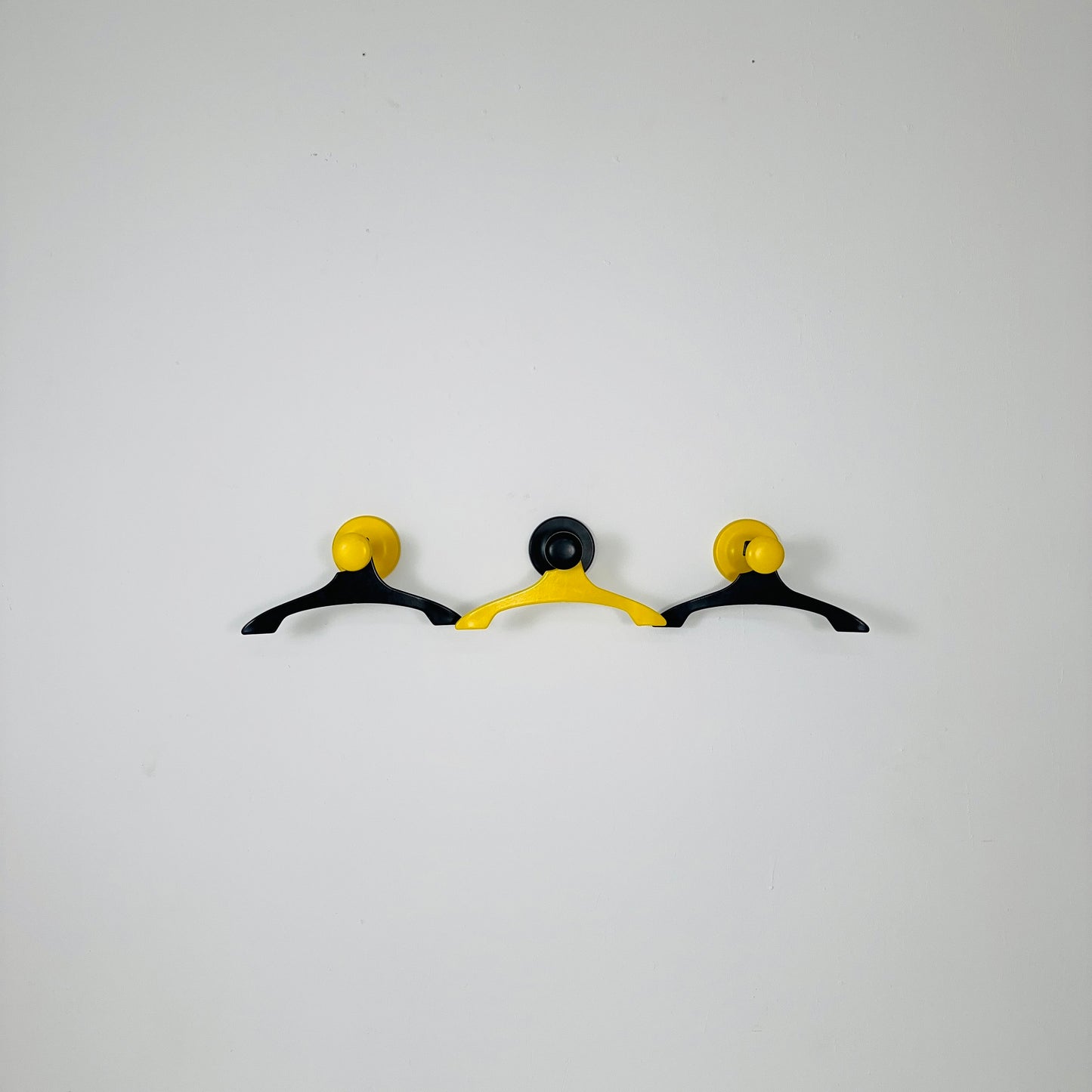 Space-Age Pop Art clothes hanger set by Schönbuch by Jürgen Lange from the 1970s