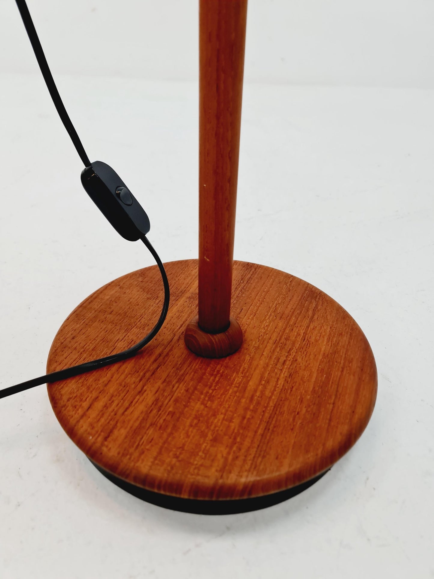 Vintage Danish Teak floor lamp by DOMUS 1970s