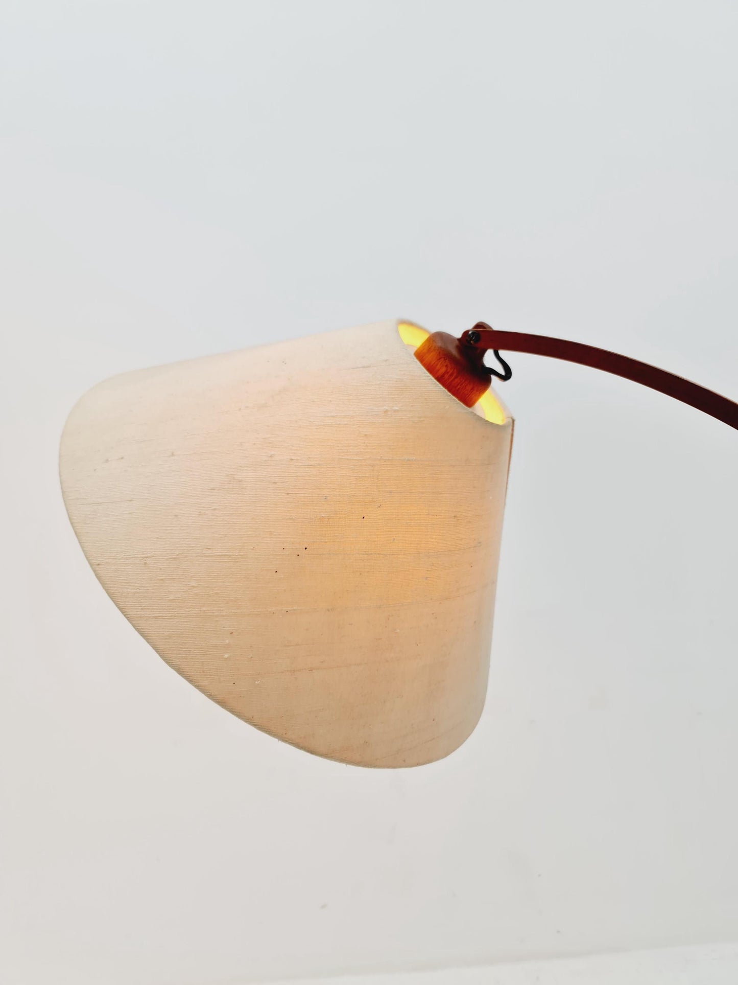Vintage Danish Teak floor lamp by DOMUS 1970s