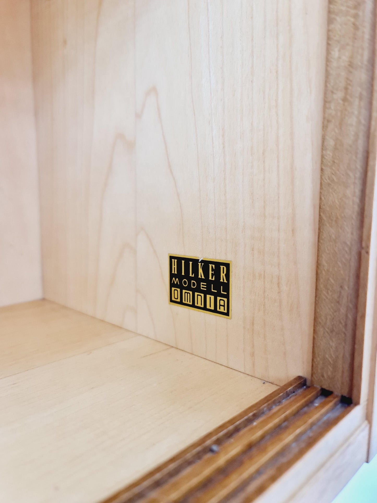 Mid century Teak shelving unit by Hilker for Omnia, Germany 1960s