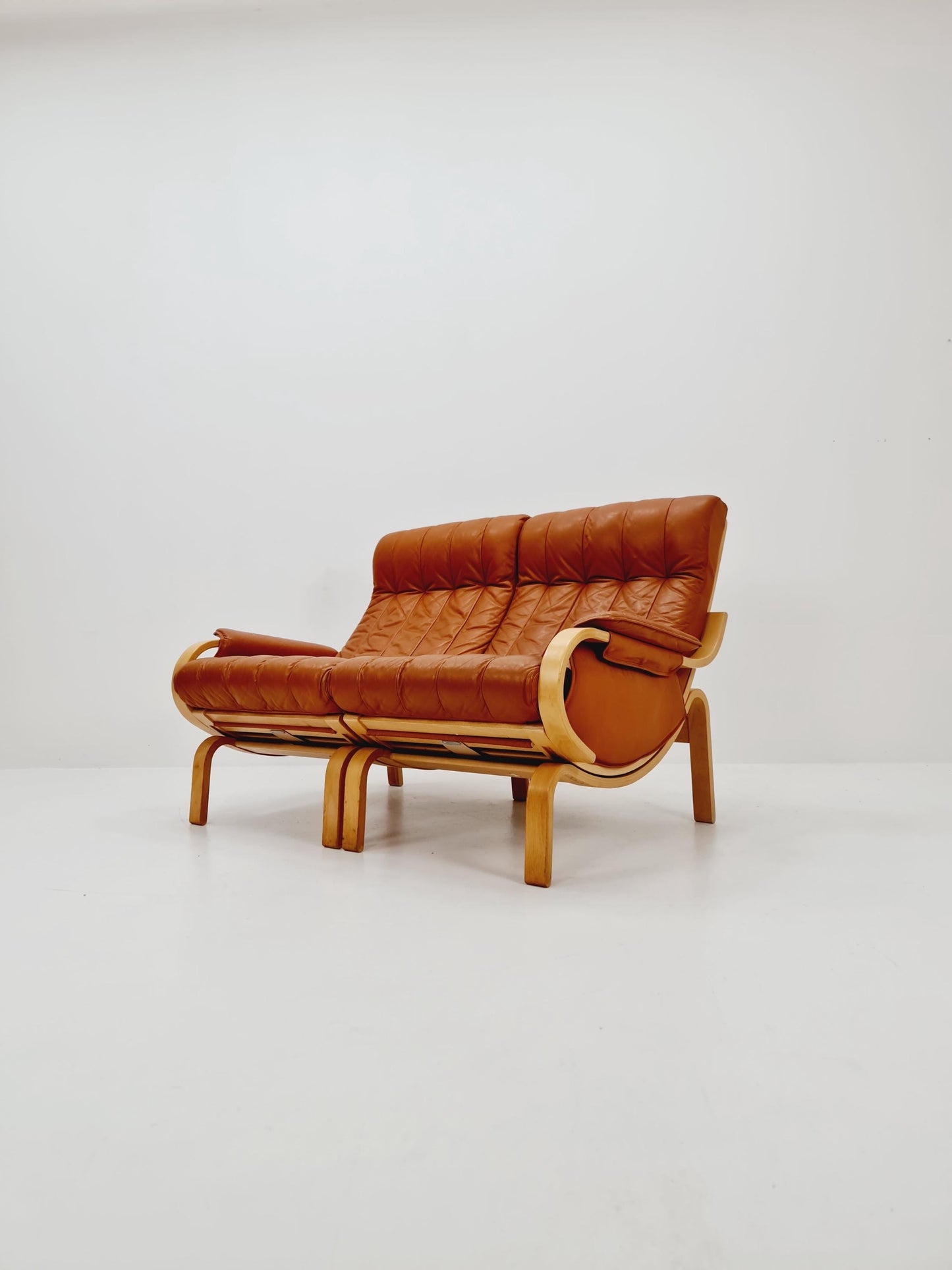 Mid-Century lounge chair by Ingmar Relling for Westnofa, Norway 1970s Set of 2