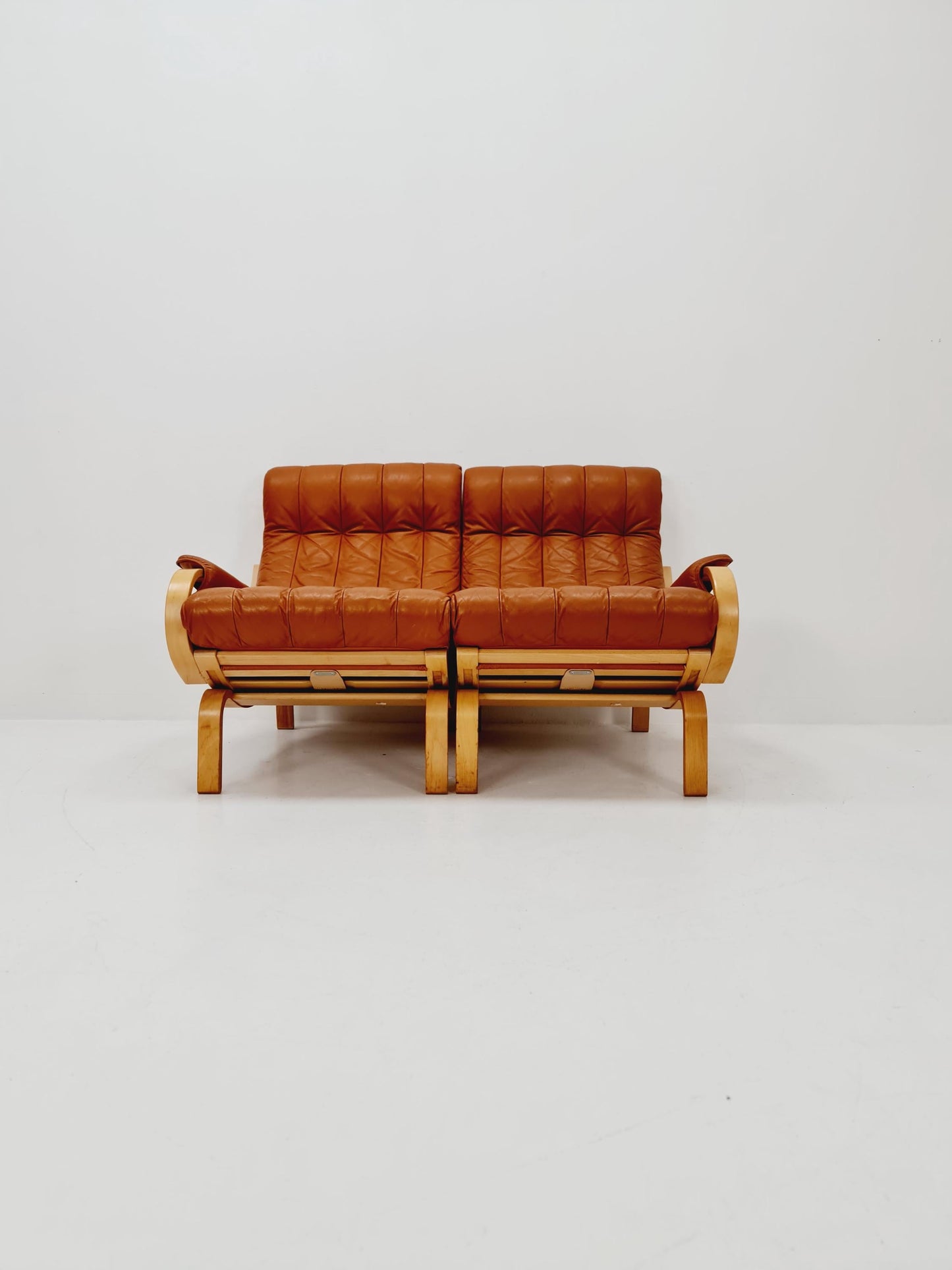 Mid-Century lounge chair by Ingmar Relling for Westnofa, Norway 1970s Set of 2