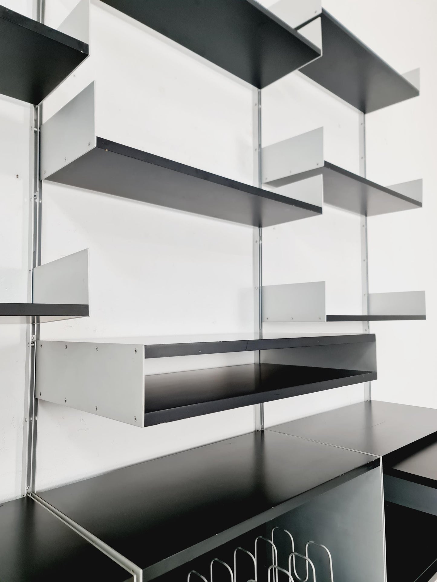 Rare Vintage shelving Unit "606", Dieter Rams for Vitsœ, 1950s