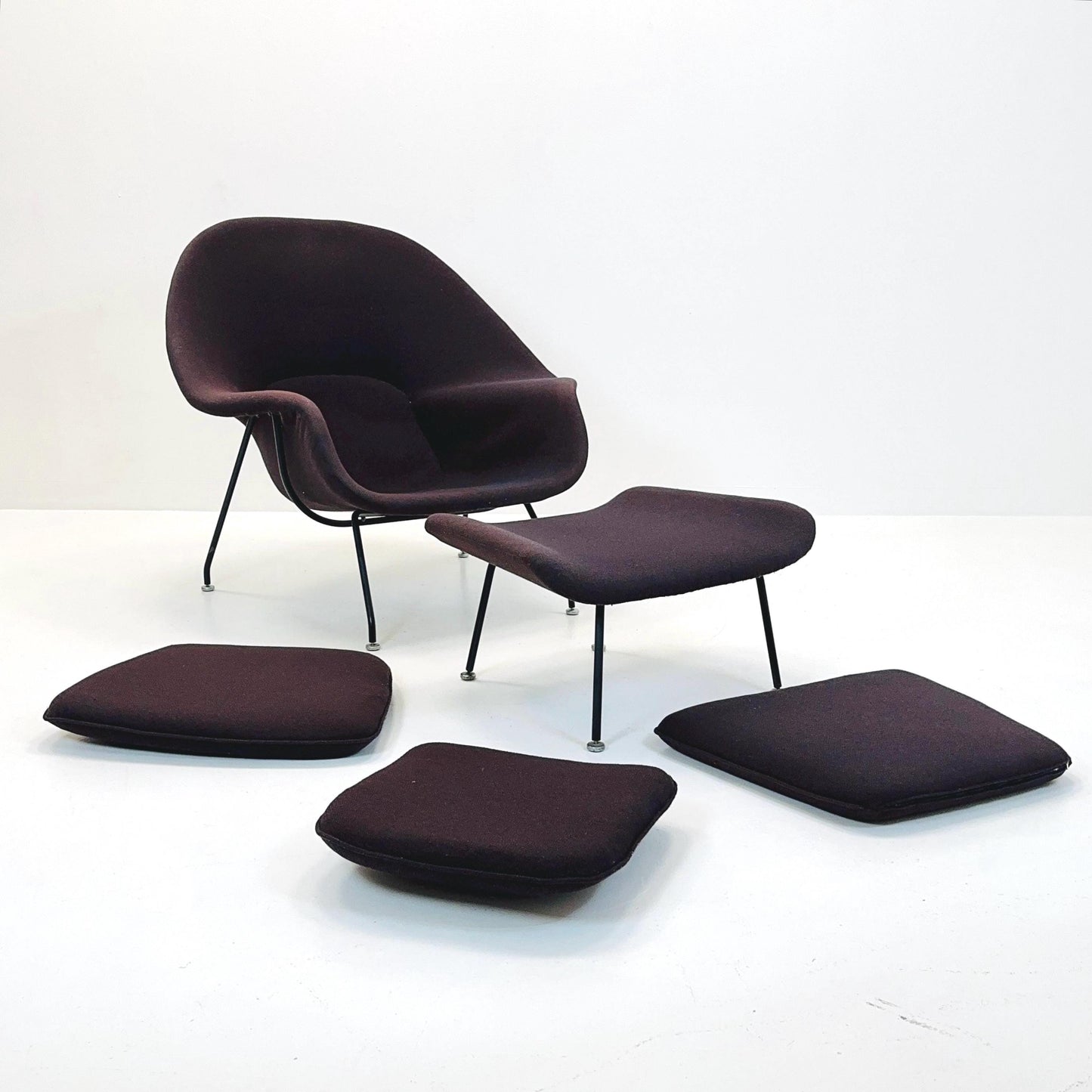 Mid century “Womb” easy lounge chair by Eero Saarinen for Knoll , 1960s