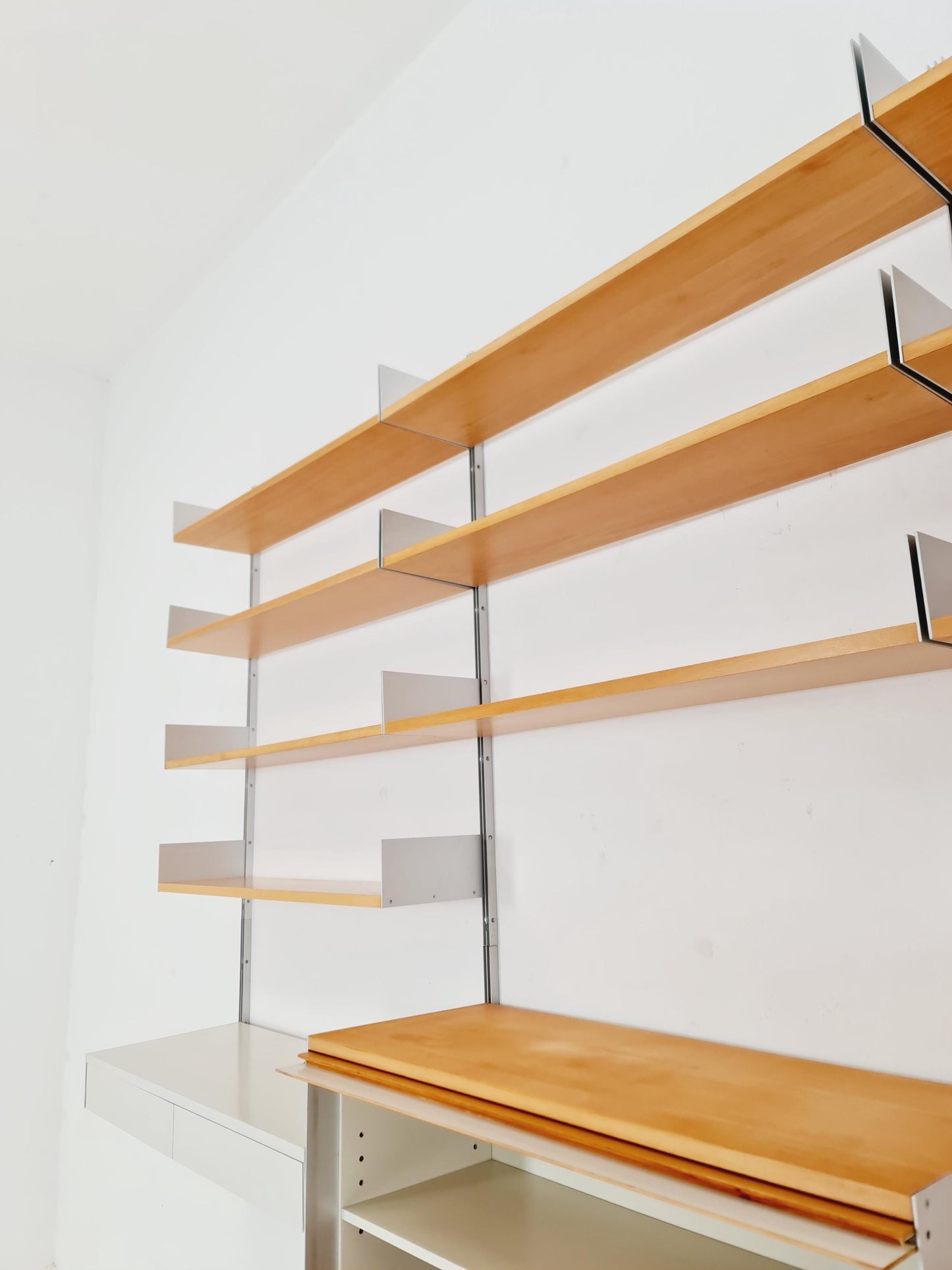 Rare Vintage shelving Unit "606", Dieter Rams for Vitsœ, 1950s