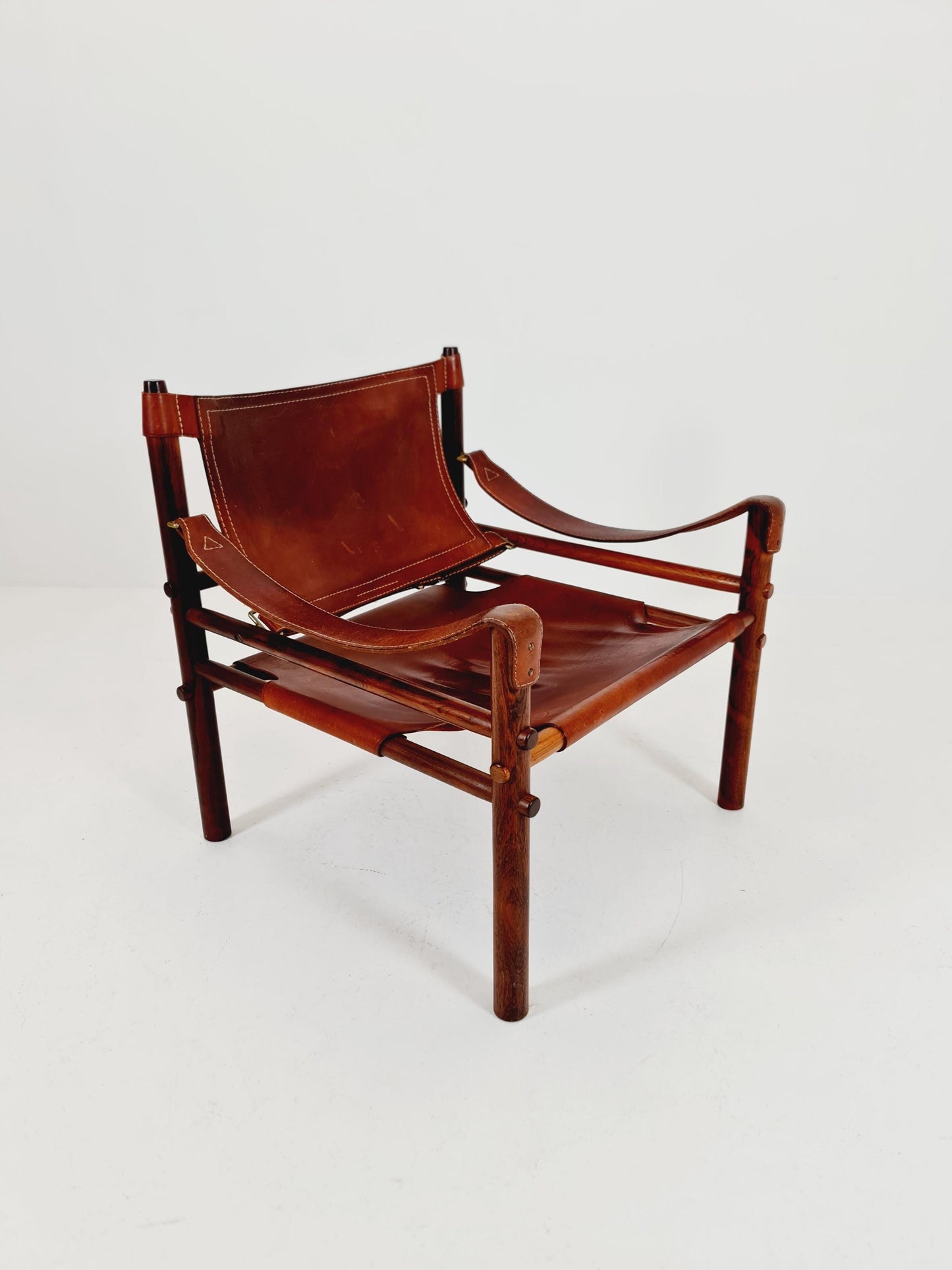 Rare Mid-century vintage Danish Lounge chair, (sirocco) By Arne Norell 1960s