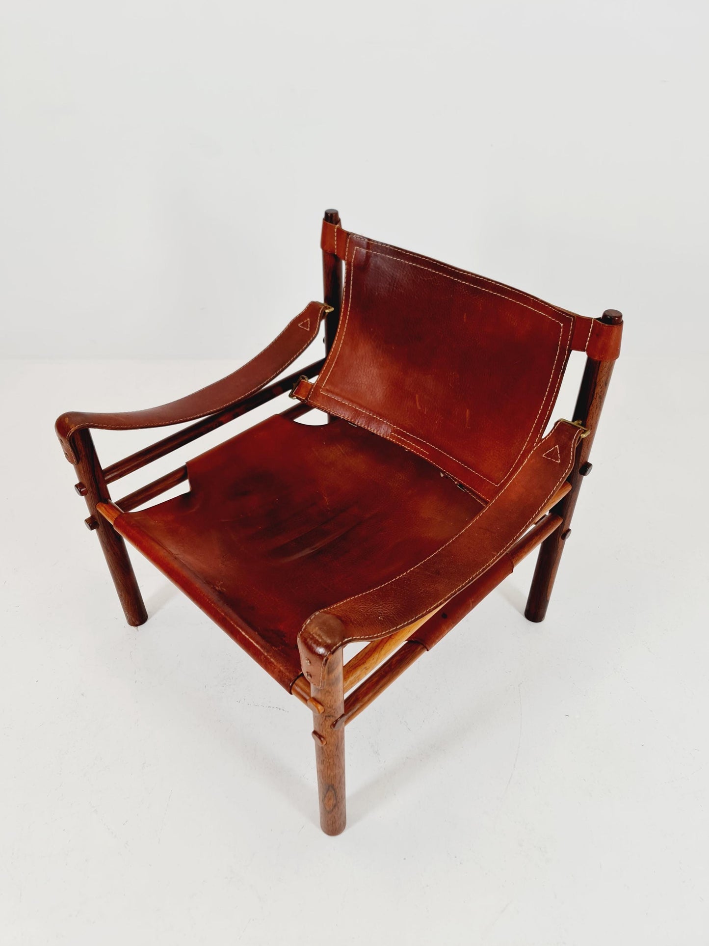 Rare Mid-century vintage Danish Lounge chair, (sirocco) By Arne Norell 1960s
