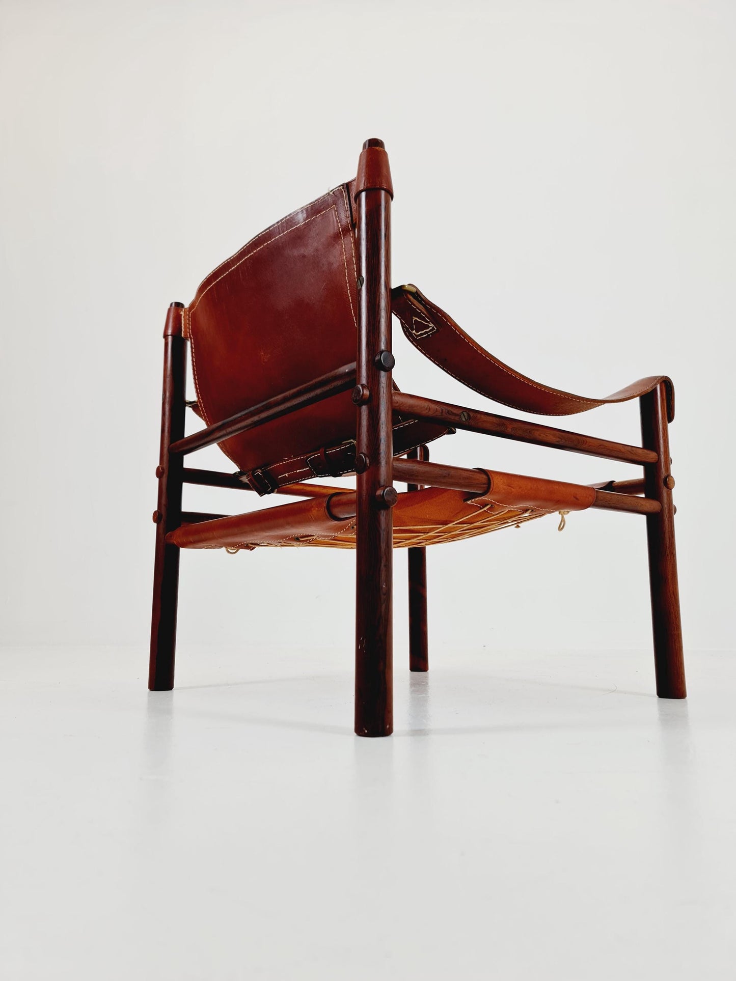 Rare Mid-century vintage Danish Lounge chair, (sirocco) By Arne Norell 1960s