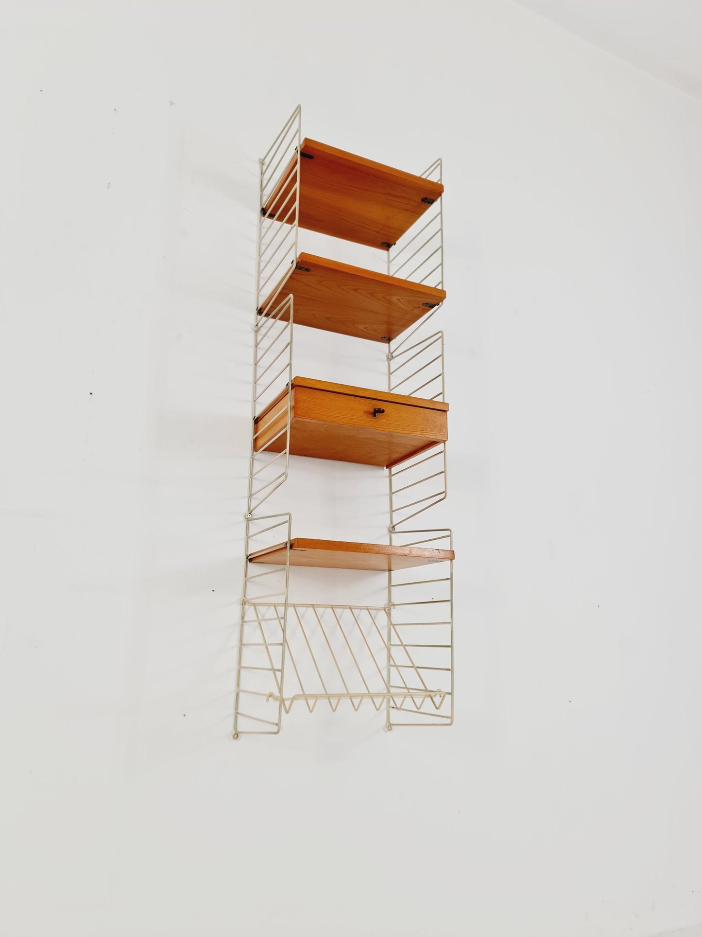 original Shelf system vintage from string (Stockholm) shelf the ladder shelf string 1960s