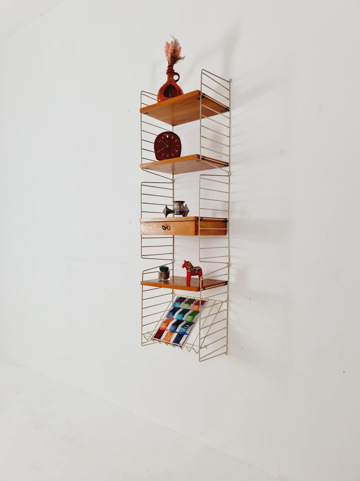 original Shelf system vintage from string (Stockholm) shelf the ladder shelf string 1960s