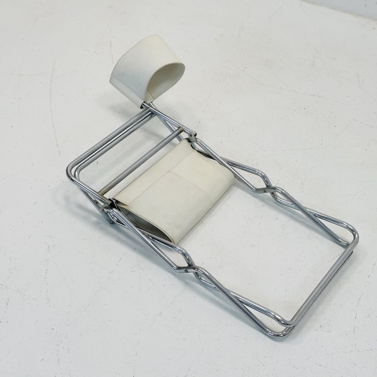 Mid century folding director chair by Lafuma 1970s