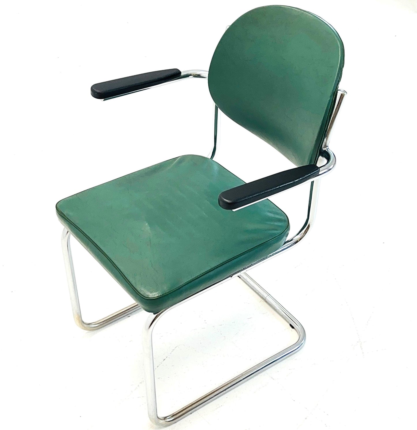 Mid century Bauhaus Factory RS 1351 Cantilever Armchair from Mauser Werke Waldeck, Germany, 1950s