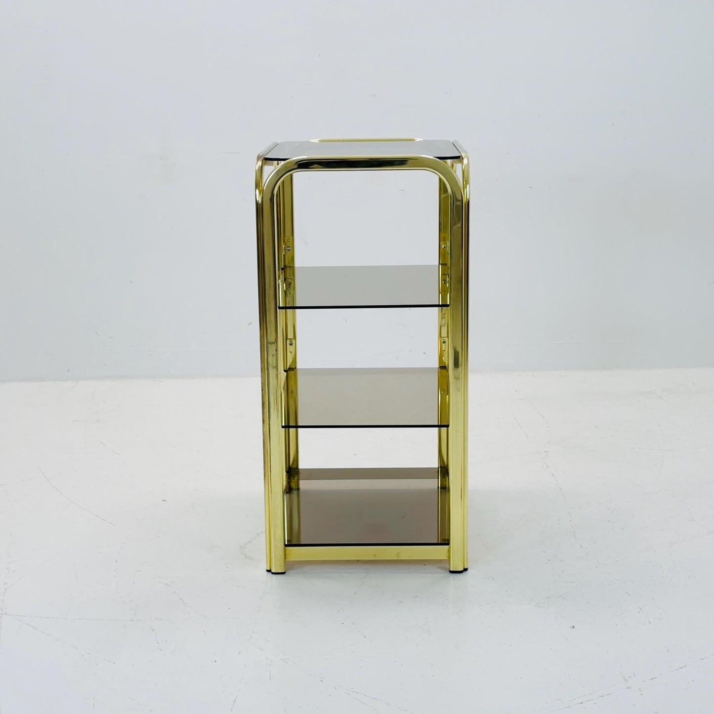 Mid century Italian Hollywood Regency side table 1980s