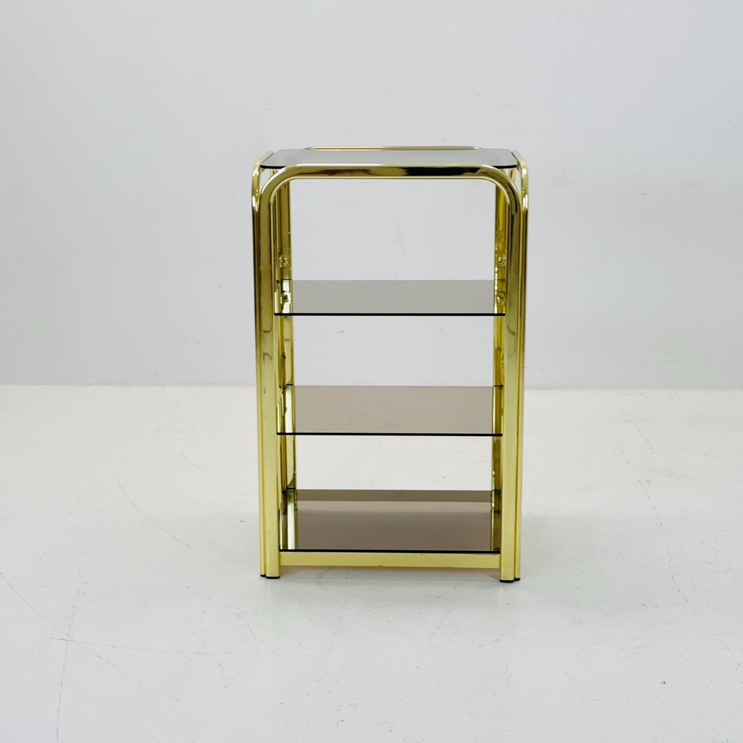 Mid century Italian Hollywood Regency side table 1980s