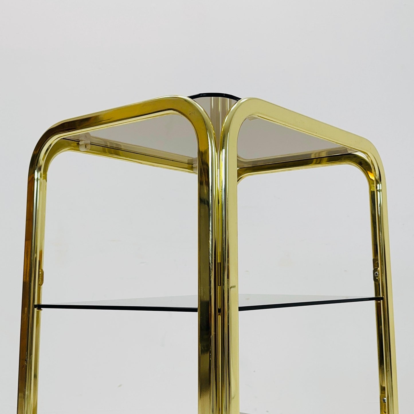 Mid century Italian Hollywood Regency side table 1980s