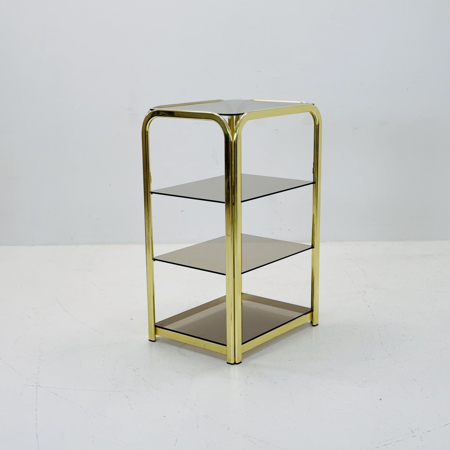 Mid century Italian Hollywood Regency side table 1980s