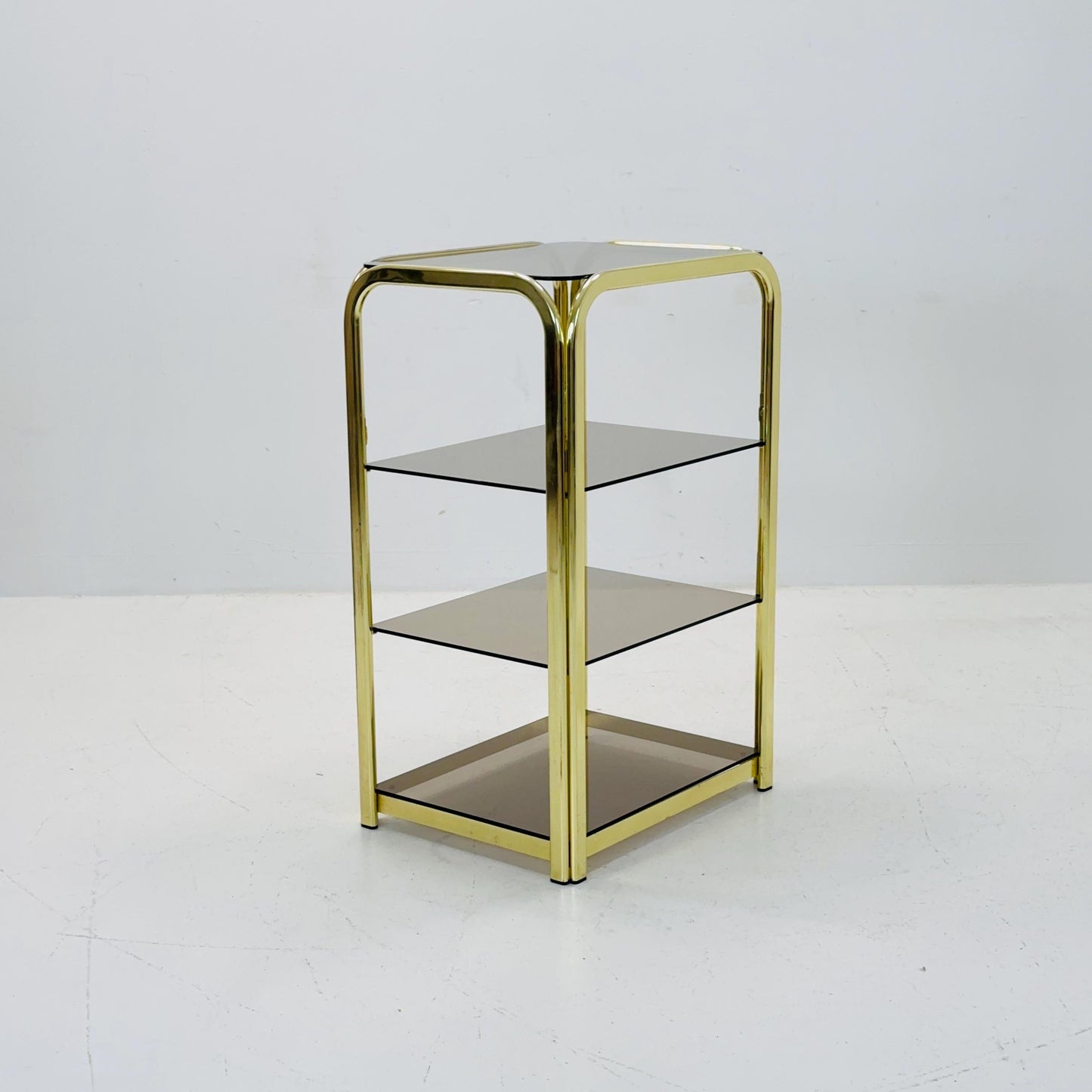 Mid century Italian Hollywood Regency side table 1980s